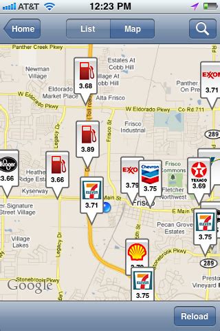cheap gas area code 30907